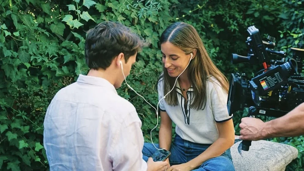 Berta Bernad, exalumna de la escuela de interpretación en Madrid Work In Progress, directora y actriz de su cortometraje Antes de que me digas te quiero