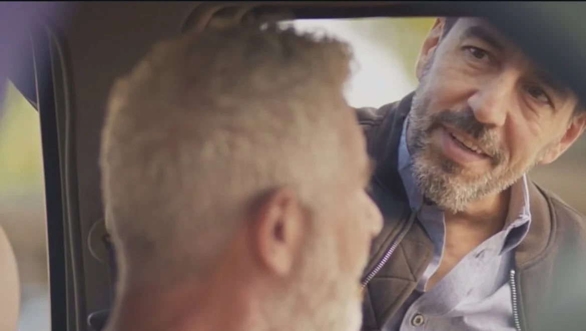 Juanlu Peñaranda. ex alumno de Work In Progress en la serie La Encrucijada en Antena 3