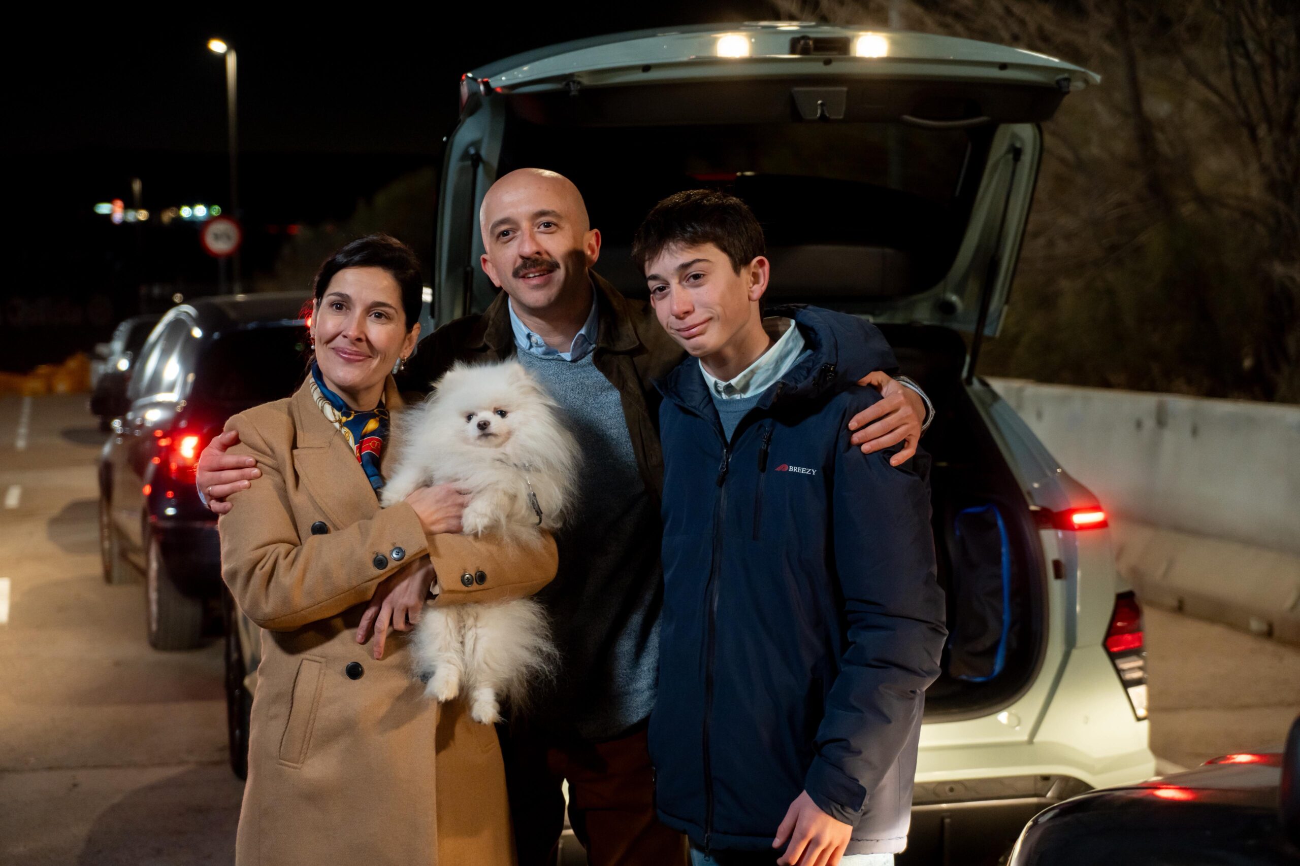 Mario Alonso en una escena de la serie Atasco en Prime Video