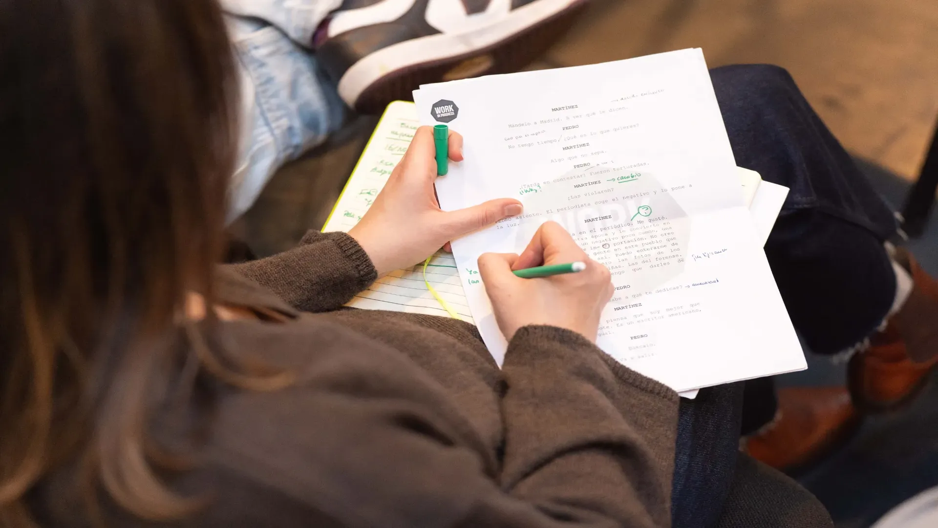 Análisis activo del texto en la formación actoral Método de análisis activo del texto en la formación actoral profesional Work In Progress